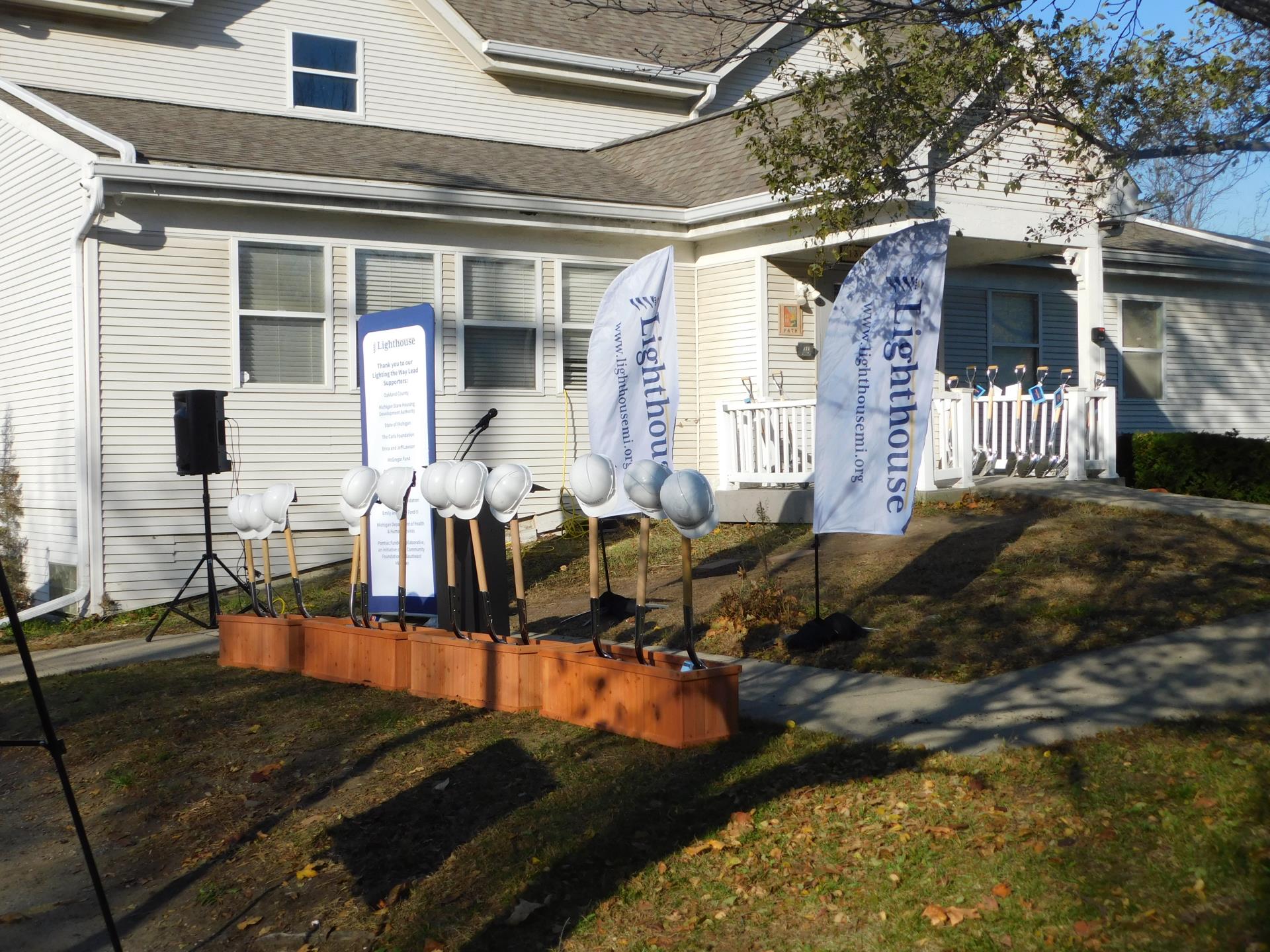 Lighthouse Pontiac Campus groundbreaking