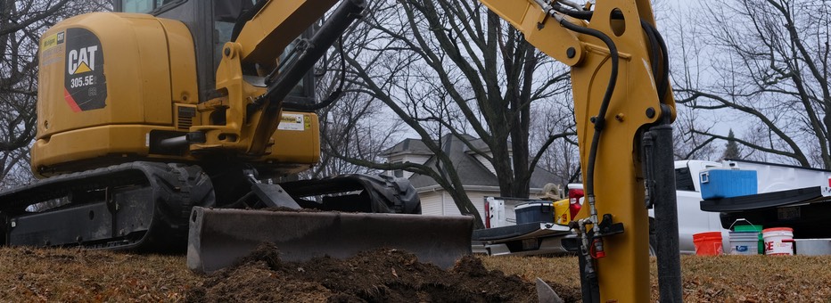Photo of excavator